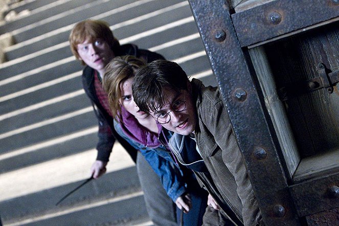 Harry Potter i Insygnia Śmierci: Część II - Z filmu - Rupert Grint, Emma Watson, Daniel Radcliffe