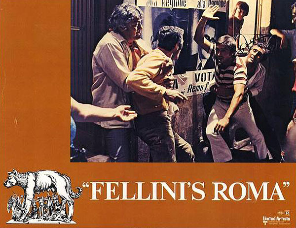 Roma de Fellini - Cartões lobby