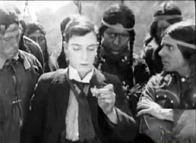 Blada twarz - Z filmu - Buster Keaton