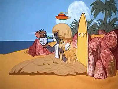 Tom i Jerry - Chuck Jones era - Surf-Bored Cat - Z filmu