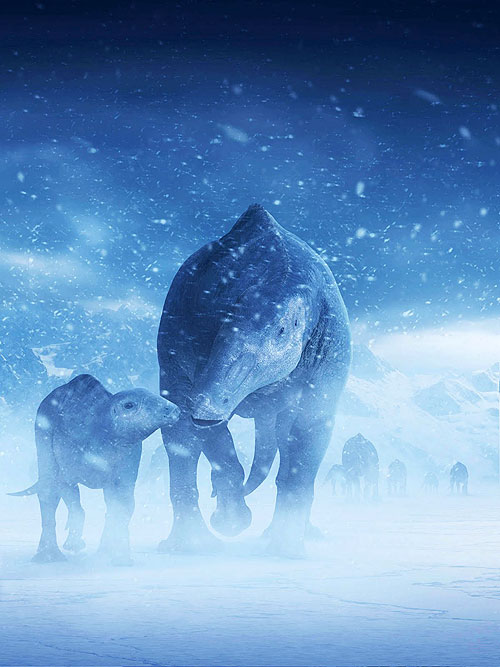 Die geheimnisvolle Welt der Dinosaurier - Flucht aus dem Eis - Filmfotos