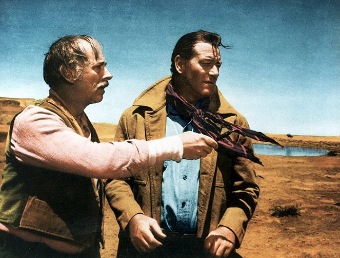 Centauros del desierto - De la película - John Qualen, John Wayne