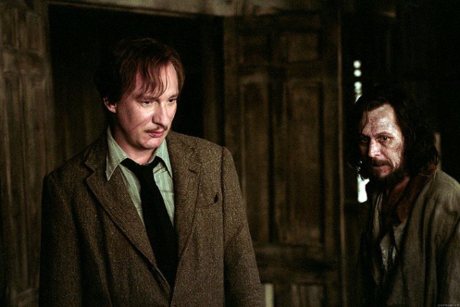 Harry Potter i więzień Azkabanu - Z filmu - David Thewlis, Gary Oldman