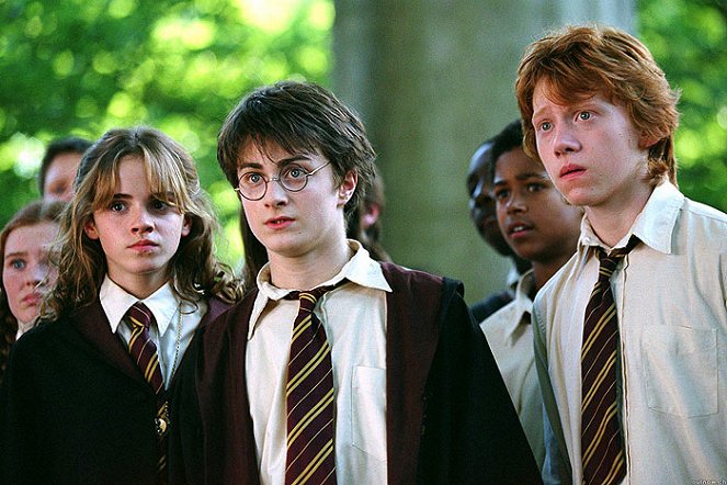 Harry Potter y el Prisionero de Azkaban - De la película - Emma Watson, Daniel Radcliffe, Rupert Grint