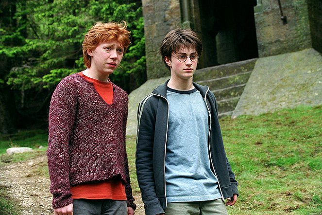 Harry Potter i więzień Azkabanu - Z filmu - Rupert Grint, Daniel Radcliffe