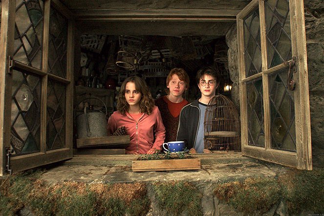 Harry Potter y el Prisionero de Azkaban - De la película - Emma Watson, Rupert Grint, Daniel Radcliffe