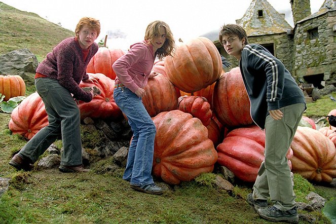 Harry Potter i więzień Azkabanu - Z filmu - Rupert Grint, Emma Watson, Daniel Radcliffe