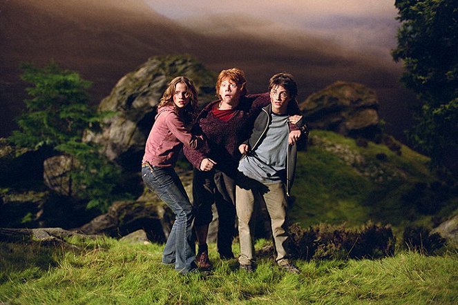 Harry Potter y el Prisionero de Azkaban - De la película - Emma Watson, Rupert Grint, Daniel Radcliffe