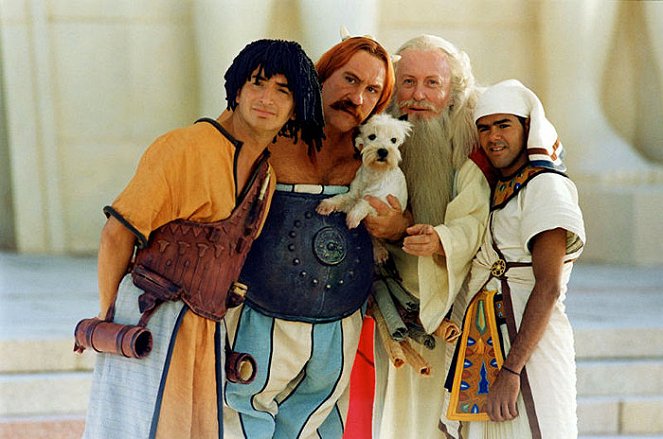 Astérix e Obélix: Missão Cleópatra - Do filme - Edouard Baer, Gérard Depardieu, Claude Rich, Jamel Debbouze