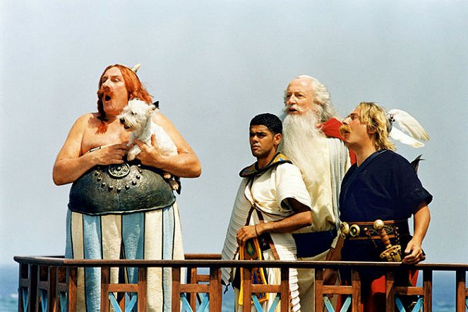 Astérix e Obélix: Missão Cleópatra - Do filme - Gérard Depardieu, Jamel Debbouze, Claude Rich, Christian Clavier