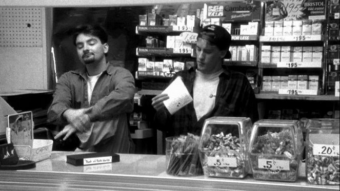 Clerks - Van film - Brian O'Halloran, Jeff Anderson