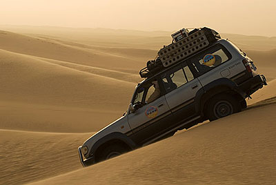 Running the Sahara - Do filme