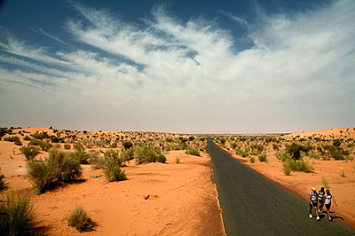 Running the Sahara - Photos