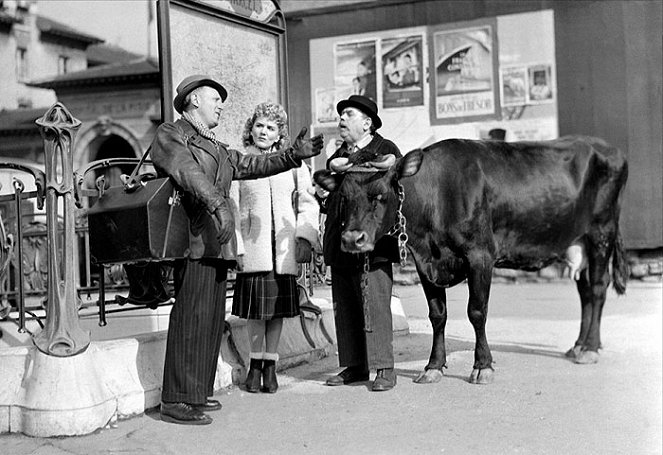 Mustaa lihaa Pariisissa - Kuvat elokuvasta - Bourvil, Jeannette Batti