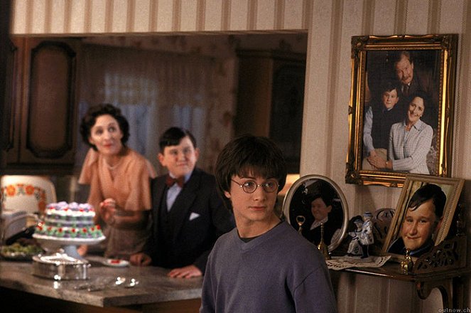 Harry Potter y la Cámara Secreta - De la película - Fiona Shaw, Harry Melling, Daniel Radcliffe
