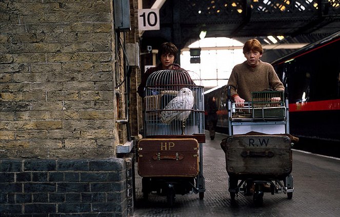 Harry Potter und die Kammer des Schreckens - Filmfotos - Daniel Radcliffe, Rupert Grint
