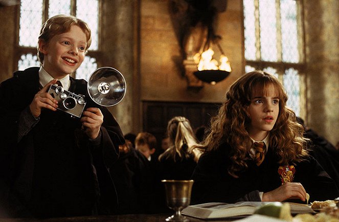 Harry Potter i Komnata Tajemnic - Z filmu - Hugh Mitchell, Emma Watson