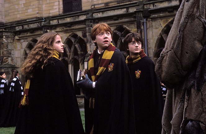 Harry Potter i Komnata Tajemnic - Z filmu - Emma Watson, Rupert Grint, Daniel Radcliffe