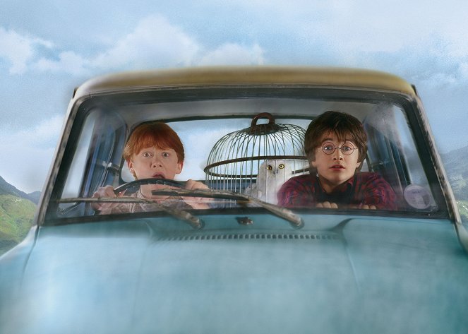 Harry Potter e a Câmara dos Segredos - Do filme - Rupert Grint, Daniel Radcliffe