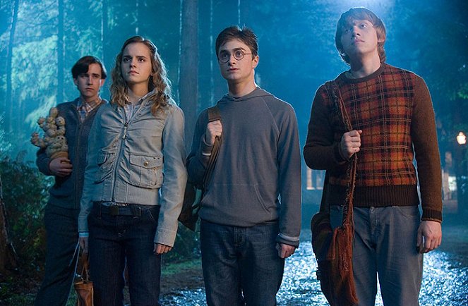 Harry Potter a Fénixův řád - Z filmu - Matthew Lewis, Emma Watson, Daniel Radcliffe, Rupert Grint