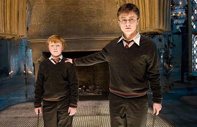 Harry Potter i Zakon Feniksa - Z filmu - William Melling, Daniel Radcliffe