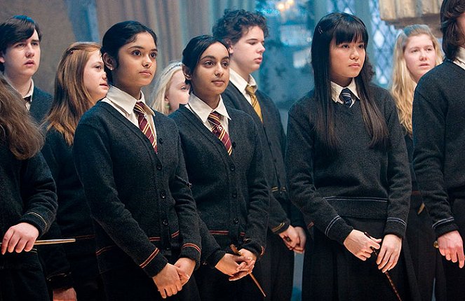 Harry Potter and the Order of the Phoenix - Van film - Matthew Lewis, Bonnie Wright, Afshan Azad, Shefali Chowdhury, Katie Leung