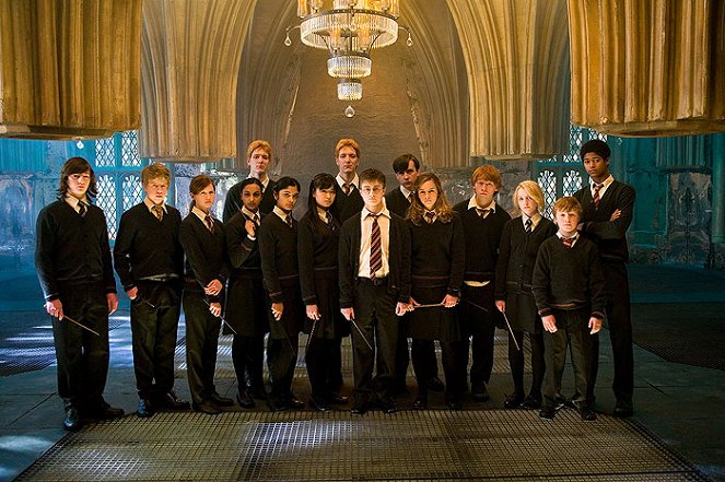 Harry Potter and the Order of the Phoenix - Promo - Bonnie Wright, James Phelps, Afshan Azad, Shefali Chowdhury, Katie Leung, Oliver Phelps, Daniel Radcliffe, Matthew Lewis, Emma Watson, Rupert Grint, Evanna Lynch, William Melling, Alfred Enoch