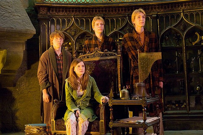 Harry Potter and the Order of the Phoenix - Van film - Rupert Grint, Bonnie Wright, James Phelps, Oliver Phelps