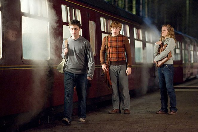 Harry Potter és a Főnix rendje - Filmfotók - Daniel Radcliffe, Rupert Grint, Emma Watson