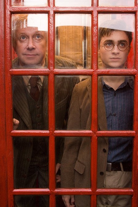 Harry Potter és a Főnix rendje - Filmfotók - Mark Williams, Daniel Radcliffe
