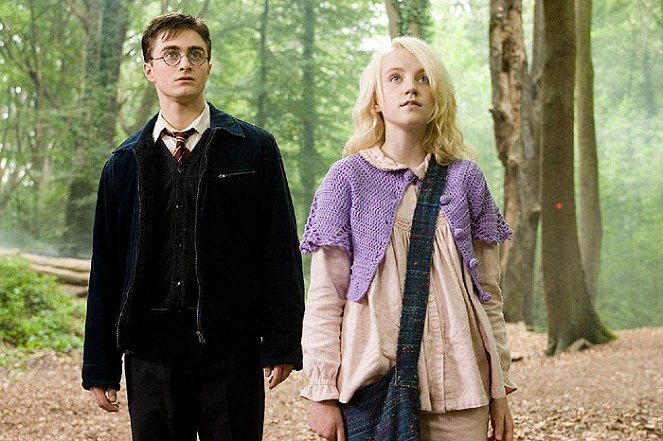 Harry Potter és a Főnix rendje - Filmfotók - Daniel Radcliffe, Evanna Lynch