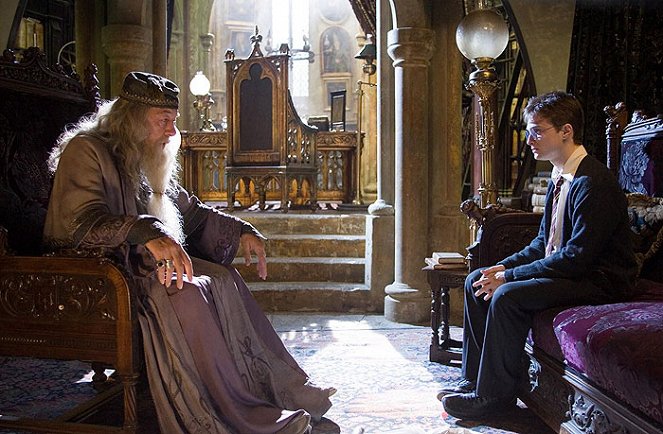 Harry Potter i Zakon Feniksa - Z filmu - Michael Gambon, Daniel Radcliffe