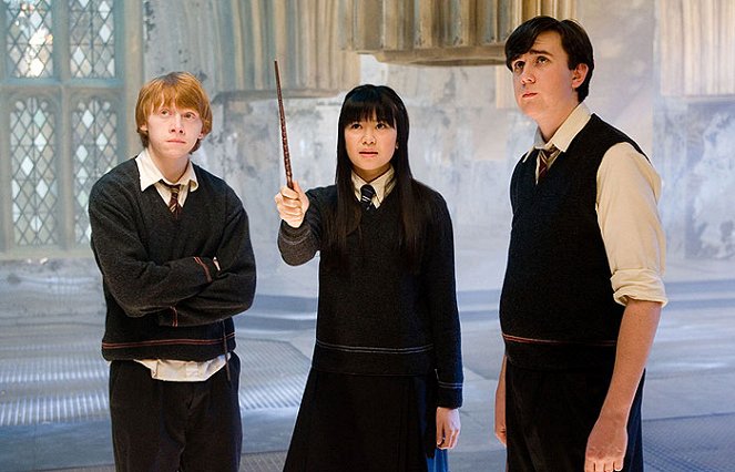 Harry Potter a Fénixov rád - Z filmu - Rupert Grint, Katie Leung, Matthew Lewis