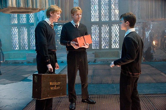 Harry Potter a Fénixův řád - Z filmu - James Phelps, Oliver Phelps, Daniel Radcliffe