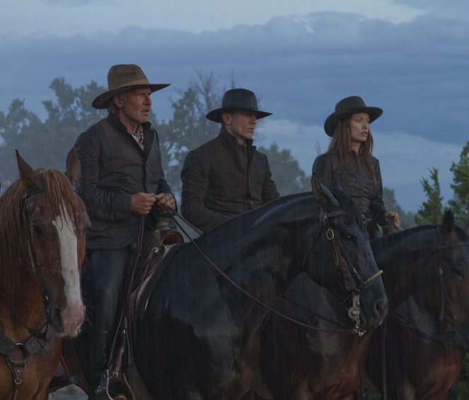 Cowboys & Aliens - Filmfotos - Harrison Ford, Daniel Craig, Olivia Wilde