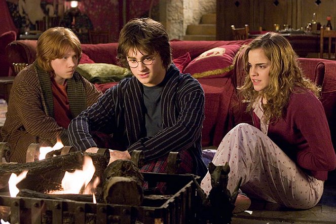 Harry Potter i Czara Ognia - Z filmu - Rupert Grint, Daniel Radcliffe, Emma Watson