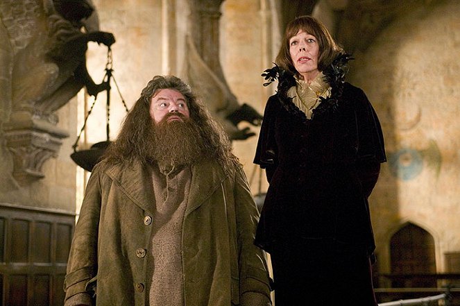 Harry Potter e o Cálice de Fogo - Do filme - Robbie Coltrane, Frances de la Tour