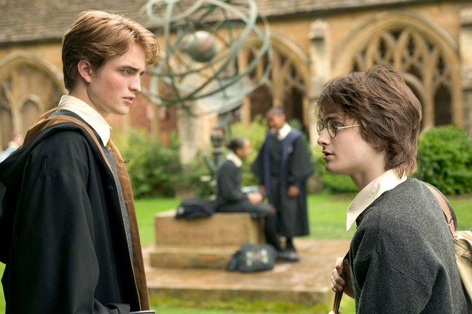 Harry Potter i Czara Ognia - Z filmu - Robert Pattinson, Daniel Radcliffe