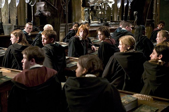 Harry Potter y el Cáliz de Fuego - De la película - Josh Herdman, Rupert Grint, Daniel Radcliffe