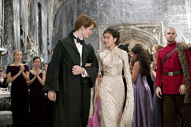 Harry Potter und der Feuerkelch - Filmfotos - Robert Pattinson, Katie Leung