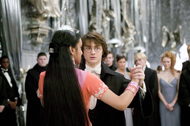 Harry Potter és a Tűz Serlege - Filmfotók - Shefali Chowdhury, Daniel Radcliffe