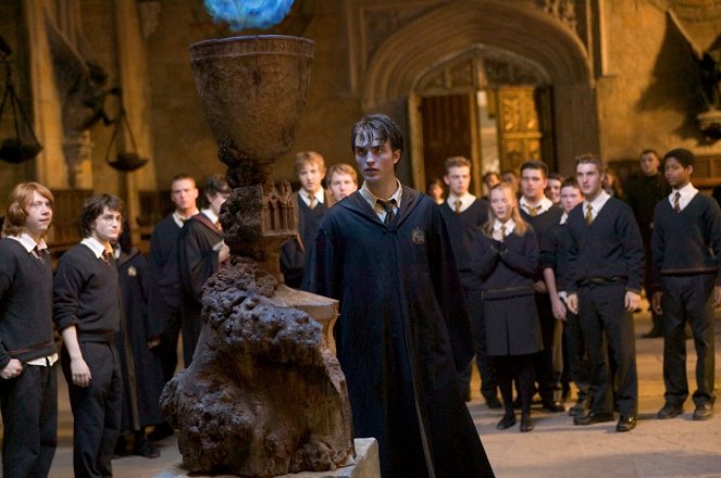Harry Potter y el Cáliz de Fuego - De la película - Rupert Grint, Daniel Radcliffe, Robert Pattinson