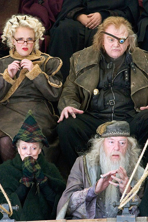 Harry Potter a Ohnivá čaša - Z filmu - Miranda Richardson, Maggie Smith, Brendan Gleeson, Michael Gambon