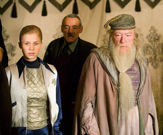 Harry Potter és a Tűz Serlege - Filmfotók - Clémence Poésy, Roger Lloyd Pack, Michael Gambon