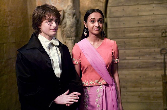 Harry Potter und der Feuerkelch - Filmfotos - Daniel Radcliffe, Shefali Chowdhury