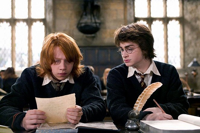 Harry Potter i Czara Ognia - Z filmu - Rupert Grint, Daniel Radcliffe