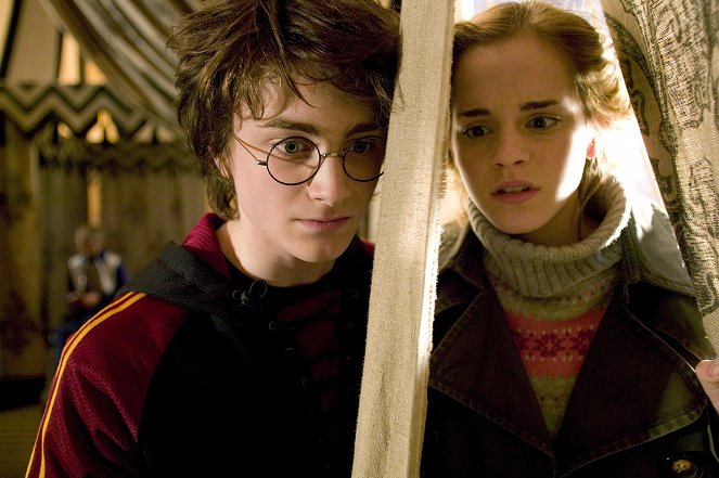 Harry Potter a Ohnivý pohár - Z filmu - Daniel Radcliffe, Emma Watson