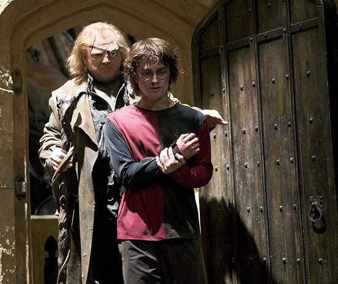 Harry Potter a Ohnivá čaša - Z filmu - Brendan Gleeson, Daniel Radcliffe