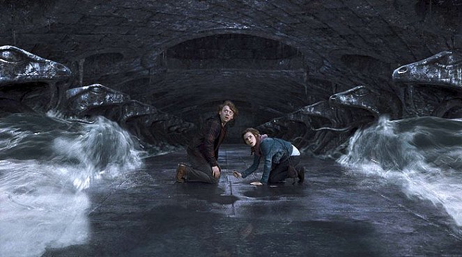 Harry Potter és a Halál ereklyéi II. rész - Filmfotók - Rupert Grint, Emma Watson