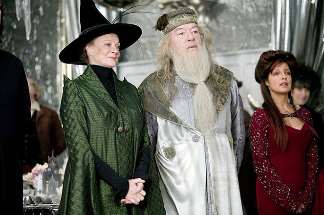 Harry Potter e o Cálice de Fogo - Do filme - Maggie Smith, Michael Gambon